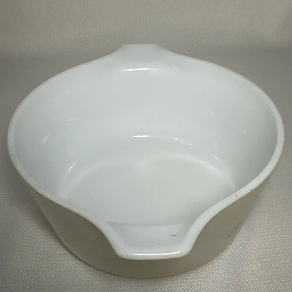 Vintage Pyrex By Corning Homestead Brown 474-B 1.5 qt Casserole Dish ~ NO LID